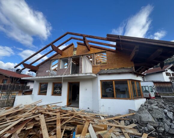 BV EFH Aufstockung und Außentreppe Axams